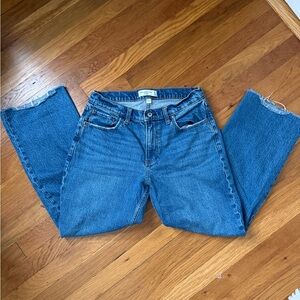 Abercrombie curve love low rise baggy jean
